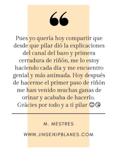 Testimonio 006 - Pilar Blanes - Jinsei Ki